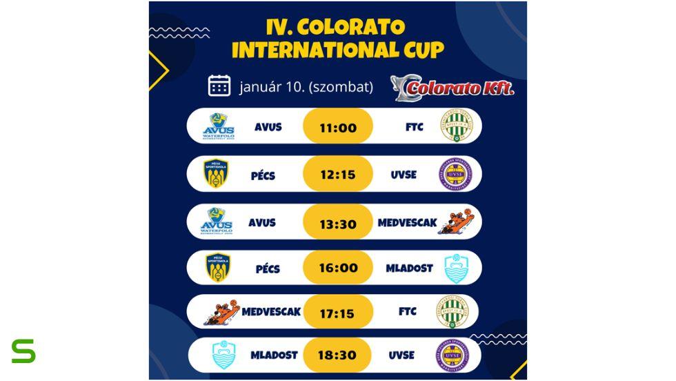 IV. Colorato International Cup IV. Colorato International Cup