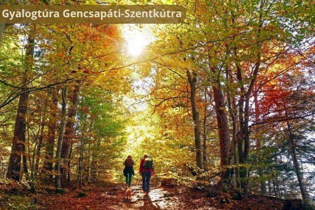 Gyalogtra Gencsapti-Szentktra